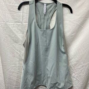 Athleta Green Racerback Sleeveless Tank Top